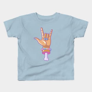 Rock On Sweet Lovers! v2 Kids T-Shirt